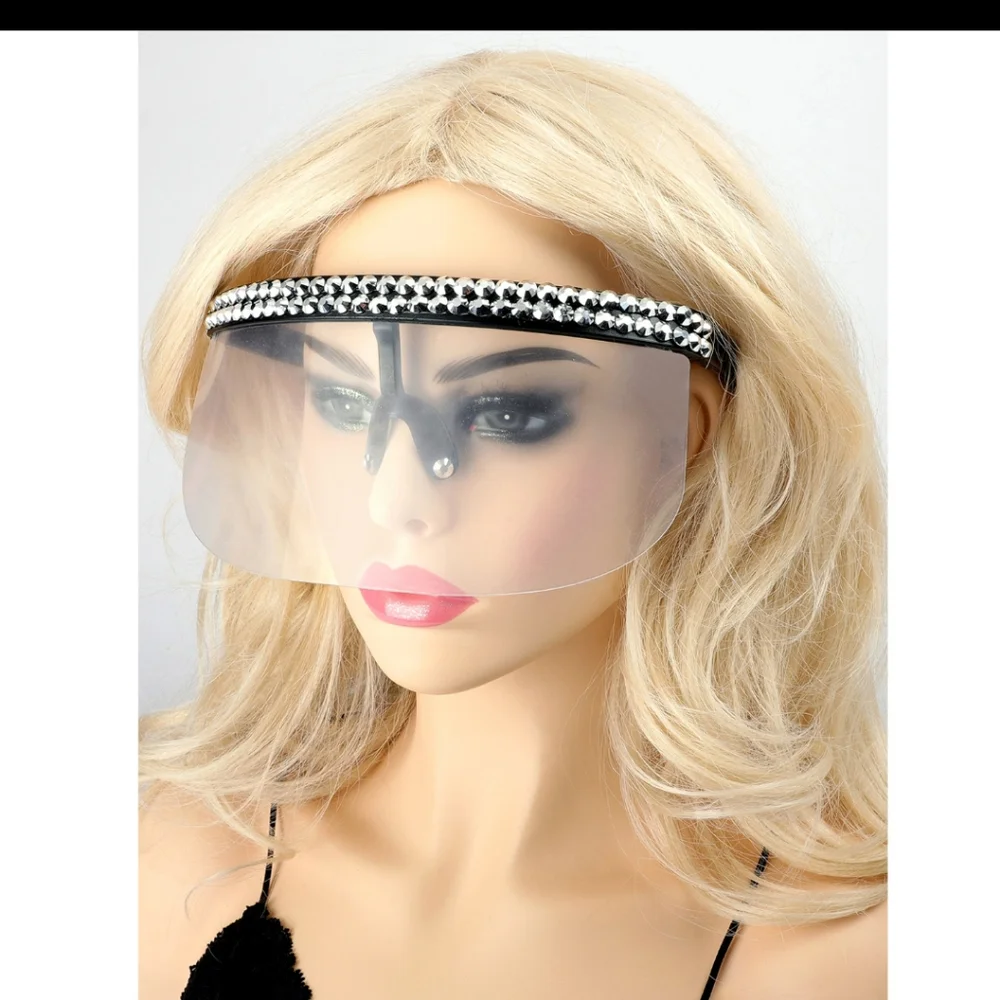 Face Shield Bling Goggles Glasses